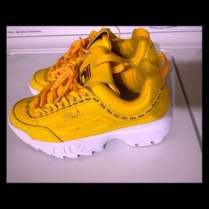 Women’s Yellow Filas